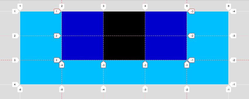 CSS grid subgrid simulation